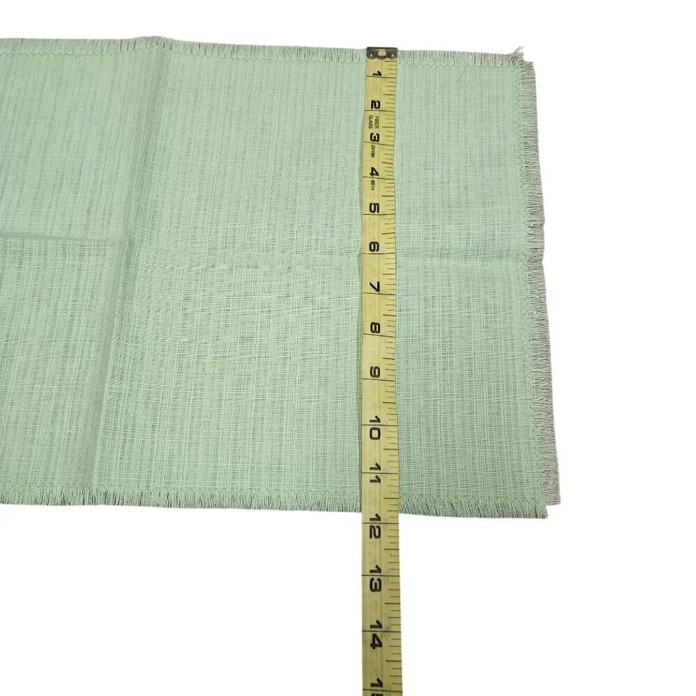 8 Vintage Tropical Themed Linen‎ Napkins Placemat Multicolor Needle Cross Stitch